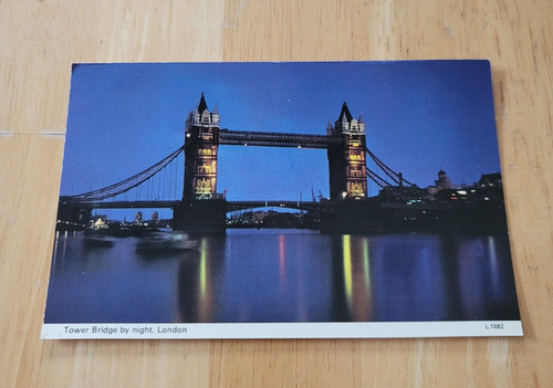 Vintage london postcard tower - vintage,